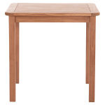 ΤΡΑΠΕΖΙ ΤΕΤΡΑΓΩΝΟ PRESSCOT HM18122 ΞΥΛΟ TEAK--ΦΥΣΙΚΟ 80x80x76Υεκ. - Image 3