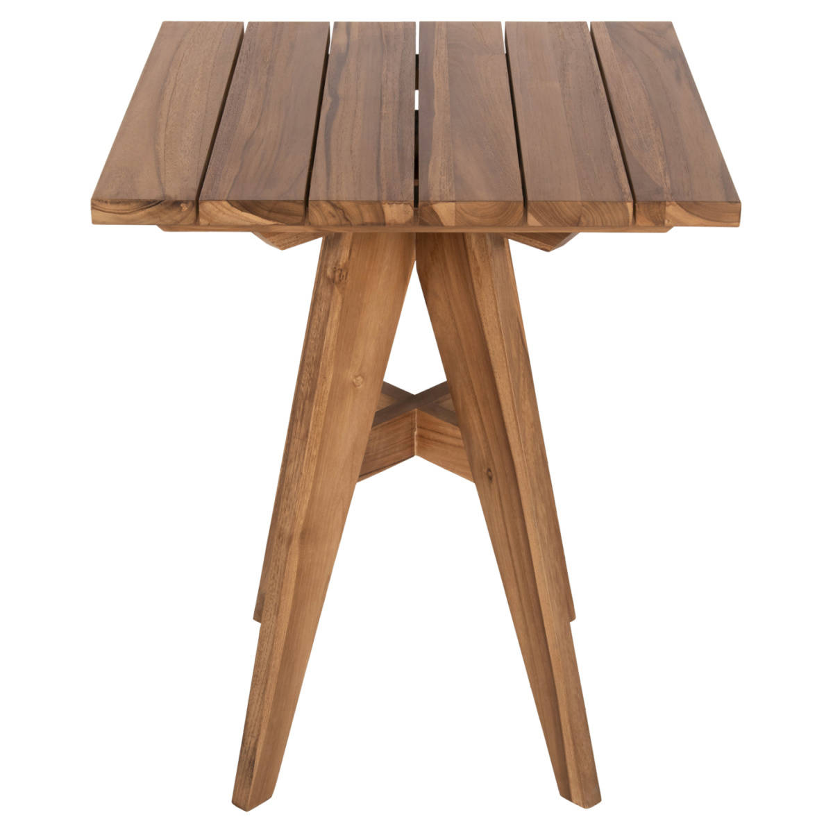 ΤΡΑΠΕΖΙ ΤΕΤΡΑΓΩΝΟ LEO HM9860.11 ΜΑΣΙΦ ΞΥΛΟ ΤΕΑΚ 60x60x75Υεκ. - Image 3