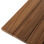 ΤΡΑΠΕΖΙ ΤΕΤΡΑΓΩΝΟ LEO HM9860.11 ΜΑΣΙΦ ΞΥΛΟ ΤΕΑΚ 60x60x75Υεκ. - Image 4
