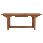 TΡΑΠΕΖΙ ΤΡΑΠΕΖΑΡΙΑΣ ΑΝΟΙΓΟΜΕΝΟ CRANDER HM6376 ΞΥΛΟ TEAK ΣΕ ΦΥΣΙΚΟ 180-240x100x76Υεκ - Image 3