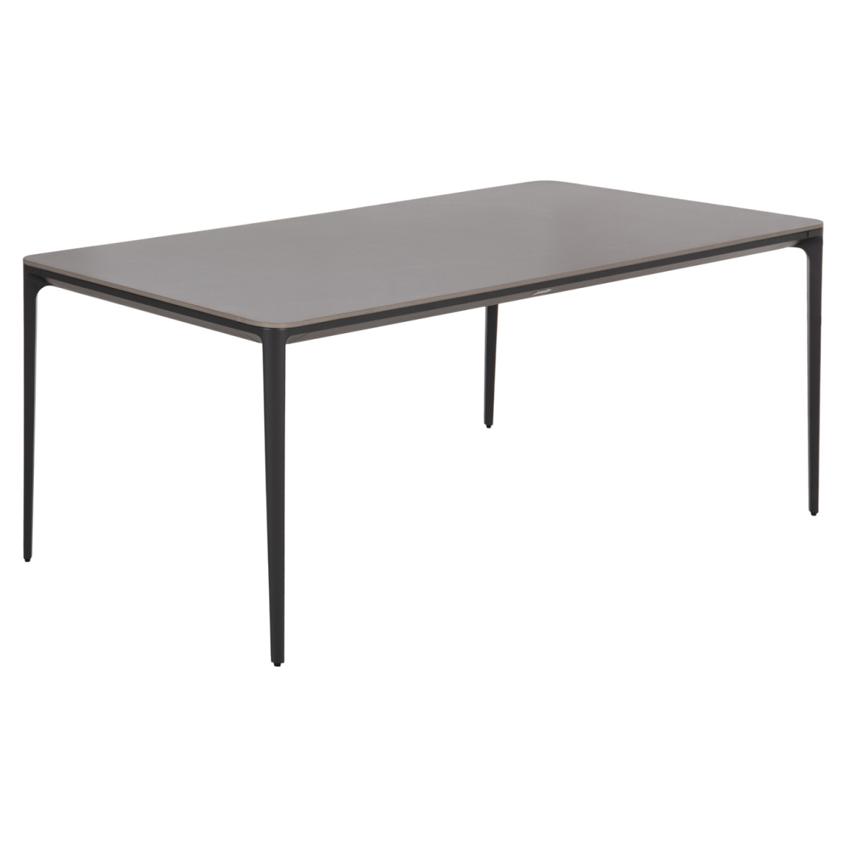 ΤΡΑΠΕΖΙ ΤΡΑΠΕΖΑΡΙΑΣ STAD HM6557.01 ΓΚΡΙ ΑΛΟΥΜΙΝΙΟ & SINTERED STONE TOP 180x90x74Υεκ - Image 4