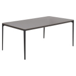 ΤΡΑΠΕΖΙ ΤΡΑΠΕΖΑΡΙΑΣ STAD HM6557.01 ΓΚΡΙ ΑΛΟΥΜΙΝΙΟ & SINTERED STONE TOP 180x90x74Υεκ - Image 4