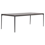 ΤΡΑΠΕΖΙ ΤΡΑΠΕΖΑΡΙΑΣ STAD HM6558.01 ΓΚΡΙ ΑΛΟΥΜΙΝΙΟ & SINTERED STONE TOP 220x100x74Υεκ - Image 4