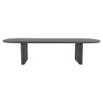 ΤΡΑΠΕΖΙ ΤΡΑΠΕΖΑΡΙΑΣ AZAMI HM6601.01 ΓΚΡΙ FIBER CEMENT 300x112x75Υεκ. - Image 3
