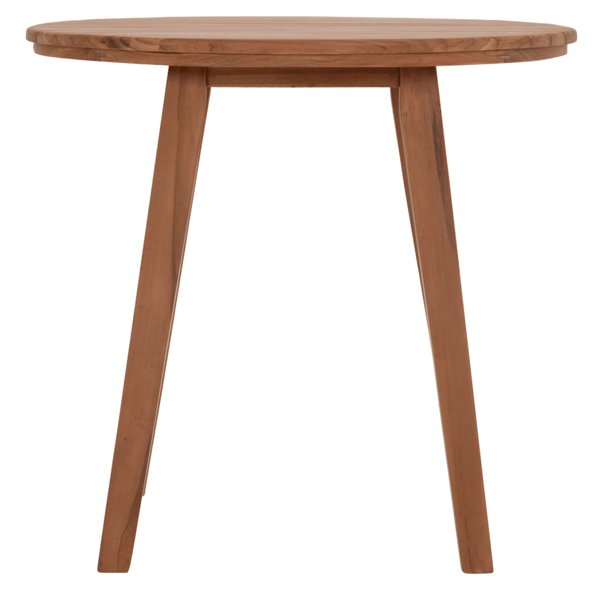 TΡΑΠΕΖΙ ΤΡΑΠΕΖΑΡΙΑΣ ΣΤΡΟΓΓΥΛΟ DANTE HM6379 ΞΥΛΟ TEAK Φ80x75Υεκ. - Image 3