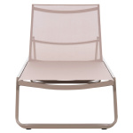 ΞΑΠΛΩΣΤΡΑ ΑΛΟΥΜΙΝΙΟΥ MARIMAR HM6562.03 ΣΚΕΛΕΤΟΣ TAUPE & TEXTILENE ΜΠΕΖ 220x67.5x31.5Υεκ - Image 3