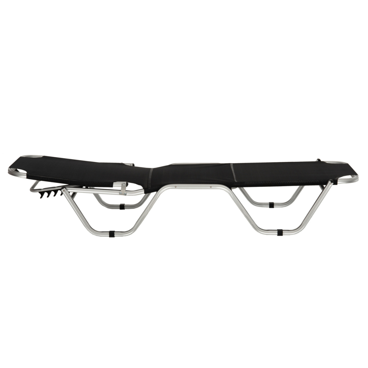 ΞΑΠΛΩΣΤΡΑ ΕΠΑΓΓΕΛΜΑΤΙΚΗ ΑΛΟΥΜΙΝΙΟΥ WALDO HM5071.90 ΜΑΥΡΗ 195x53-60x30Yεκ. - Image 3
