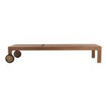 ΞΑΠΛΩΣΤΡΑ LAGERTHA HM5963.11 ΞΥΛΟ ΤΕΑΚ ΣΕ ΦΥΣΙΚΟ ΧΡΩΜΑ 200x65x102Υεκ. - Image 4
