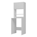 Έπιπλο πλυντηρίου Chaxe λευκό 65x60x183.6εκ - Image 3