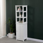 Ντουλάπι-στήλη Larben mdf λευκό 40x33x150εκ - Image 3