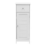 Ντουλάπι-στήλη Chesy mdf λευκό 32x30x87εκ - Image 3