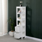 Ντουλάπι-στήλη Kelby mdf λευκό 30x30x144εκ