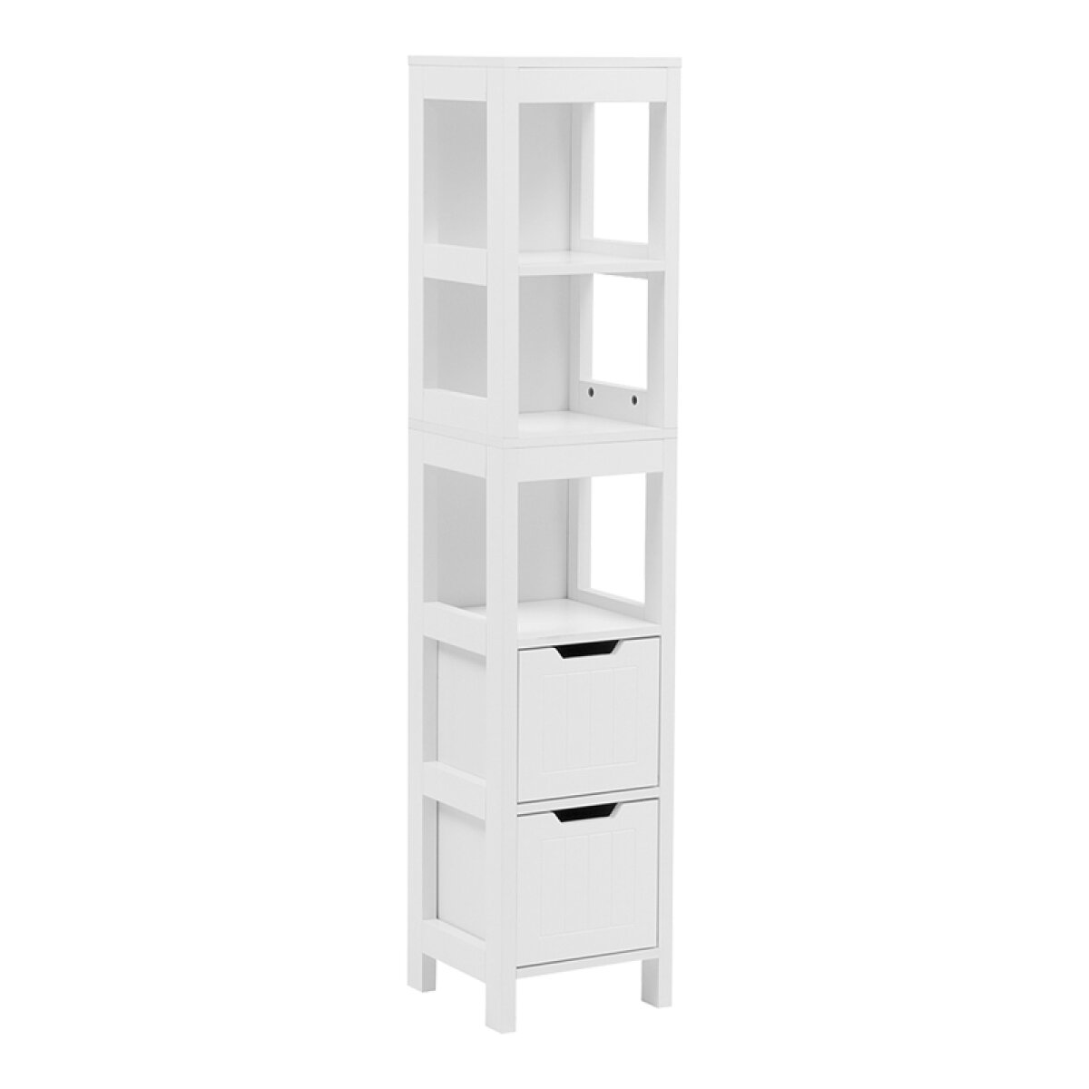 Ντουλάπι-στήλη Kelby mdf λευκό 30x30x144εκ - Image 2