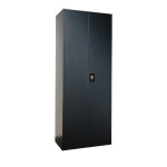 Μεταλλική ντουλάπα Ugren ανθρακί 70x40x180εκ - Image 2