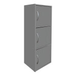 Ντουλάπι-στήλη Soline ανοιχτό γκρι 40x34.5x90.5εκ