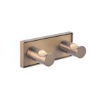 MODENA BRUSH ROSE GOLD διπλή κρεμάστρα 3853-2BRG