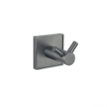 MODENA GUN GREY διπλή κρεμάστρα 3850-2GG
