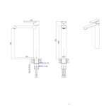 Μπαταρία Verona ICF 111321 BRUSH ROSE GOLD ψηλή - Image 2