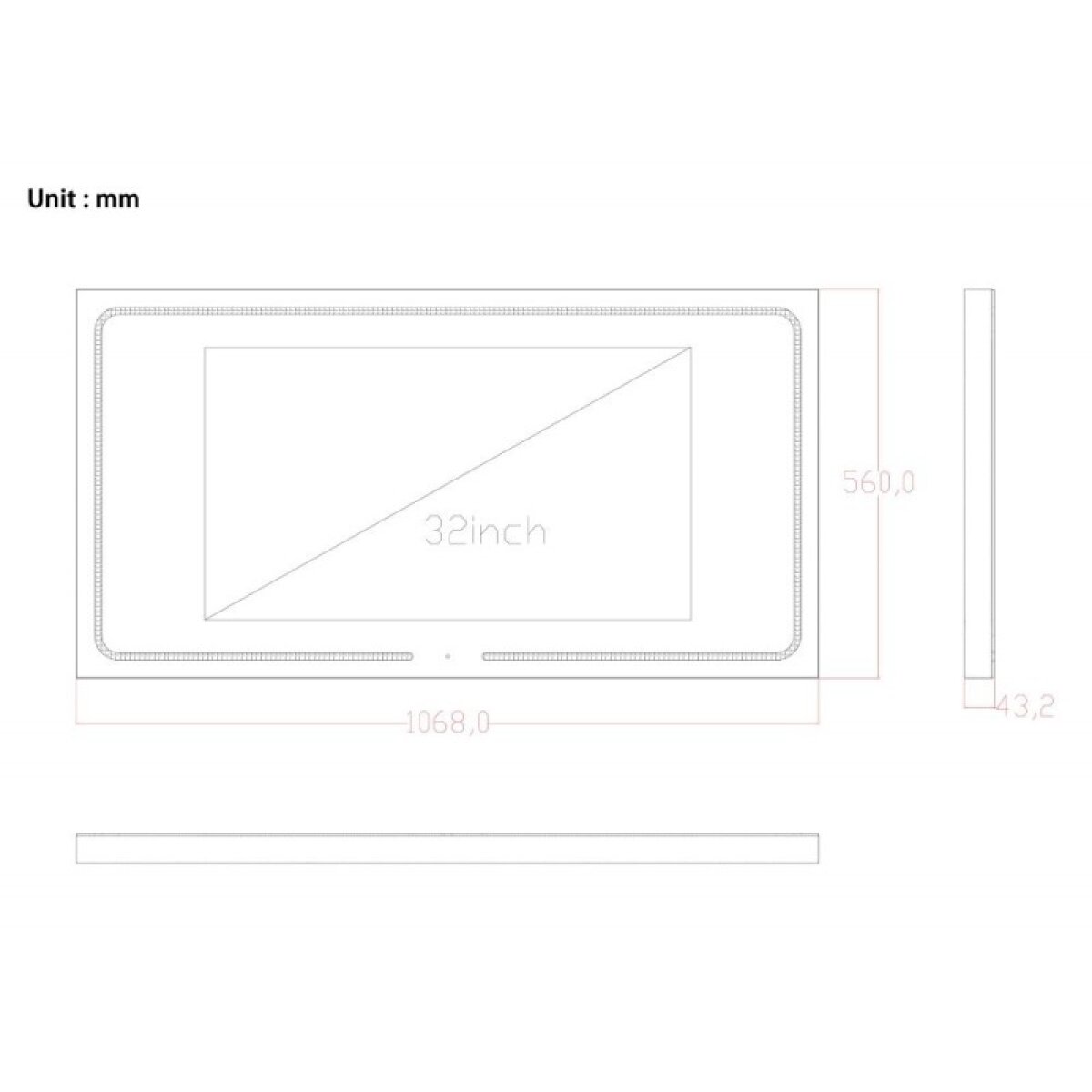 LED SMART καθρέφτης ICL 1903 SMART - Image 3