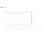 LED SMART καθρέφτης ICL 1903 SMART - Image 3