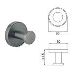 LUSSO GUN GREY κρεμάστρα 3653-1GG - Image 2