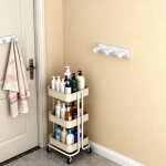 MODENA WHITE MATT τριπλή κρεμάστρα 3853-3WM - Image 2