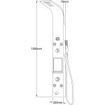 Πάνελ υδρομασάζ ICSH 3856 ΖΑΚΙ - Image 2