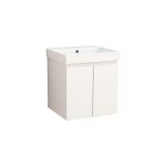 PVC έπιπλο ALDENE-50 5155-50W + νιπτήρας 5953W-51CM