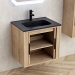 Έπιπλο μπάνιου AREZZO 6045 WOODEN - Image 2