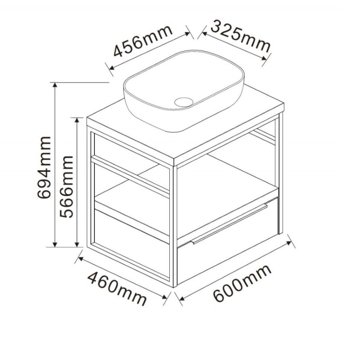 Έπιπλο μπάνιου ICP 6056-039 COMO - Image 4