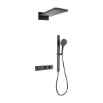 DEVONTE MATT BLACK εντοιχιζόμενη μπαταρία ντους 634578MB