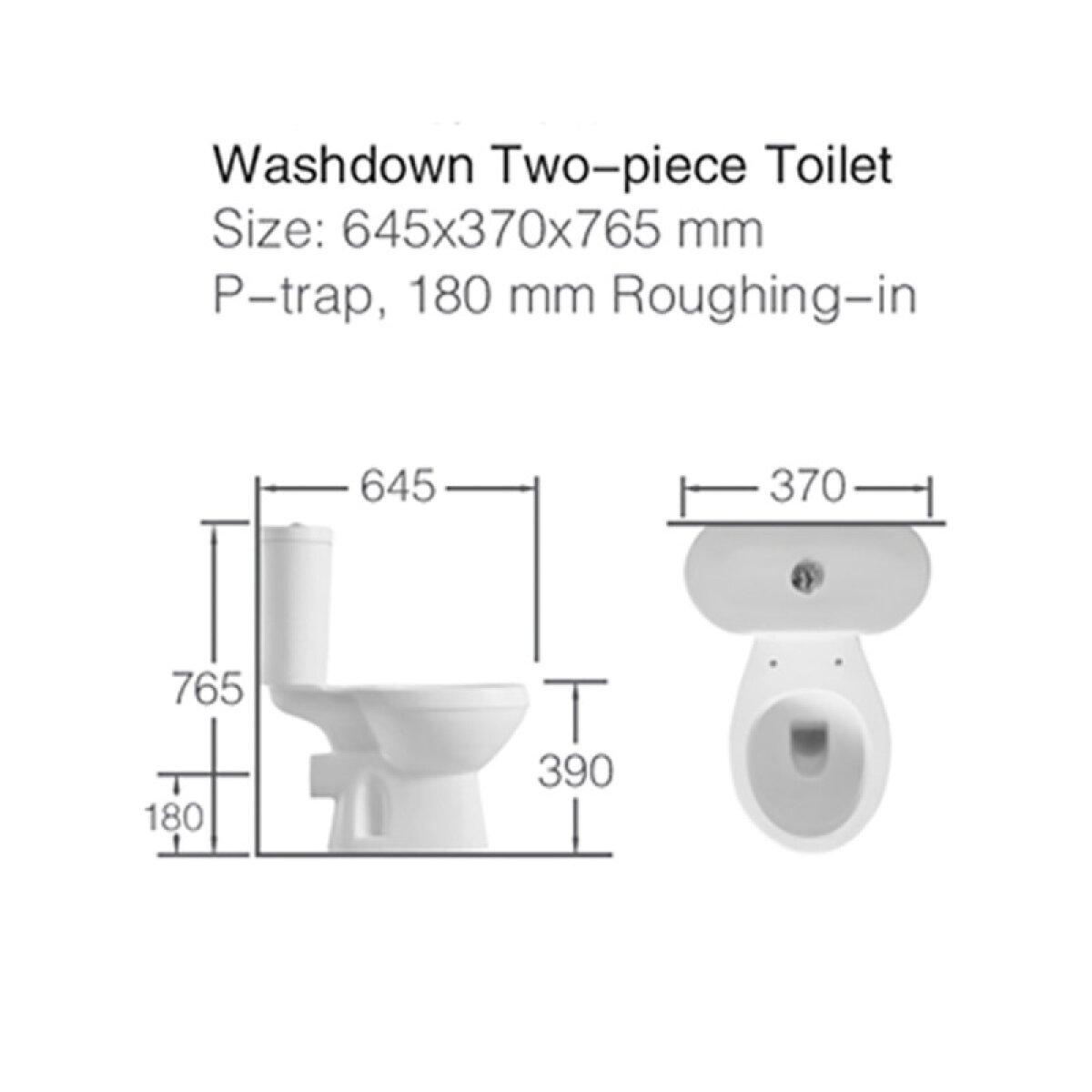 Monoblock LINNI ICC 6576P BIDET - Image 4