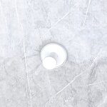 LUSSO WHITE MATT μονή κρεμάστρα 3653-1WM - Image 3