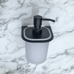 ELINOR BLACK ντισπένσερ υγρού σαπουνιού 5563B - Image 3