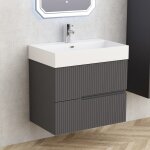 PVC έπιπλο ELORIA 7056DARK GREY - Image 2