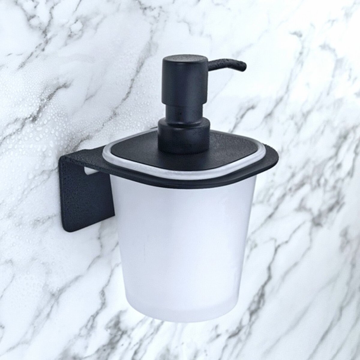 ELINOR BLACK ντισπένσερ υγρού σαπουνιού 5563B - Image 4