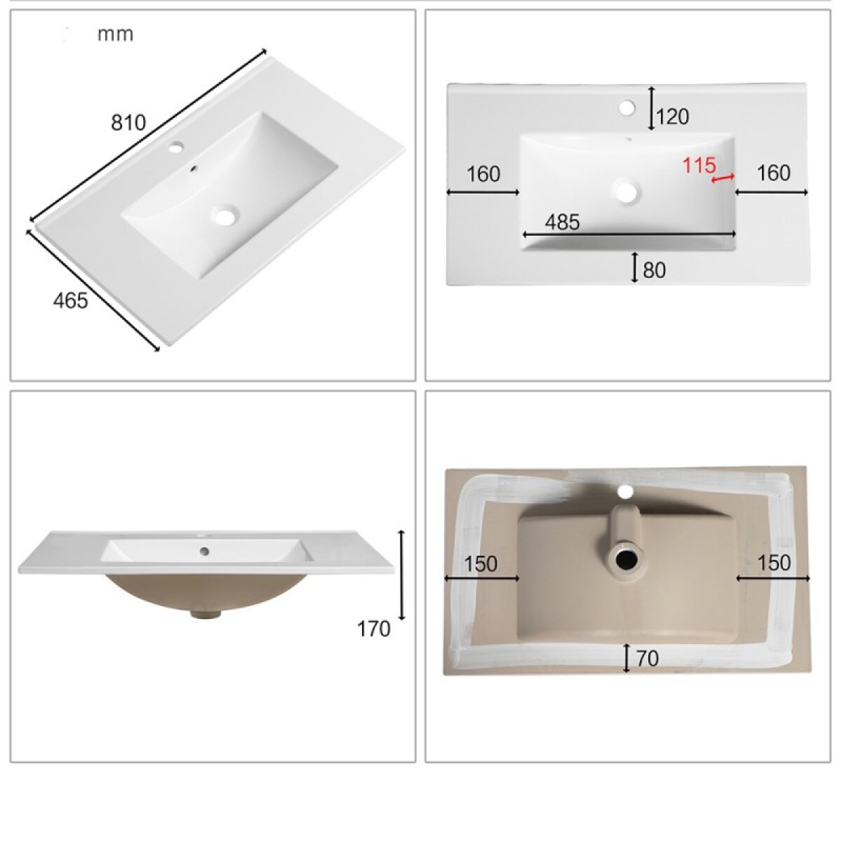 PVC έπιπλο μπάνιου ALFIO 8045-50 - Image 3