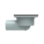 Σιφόνι δαπέδου 100*100mm 6414GG GUN GRAY - Image 4